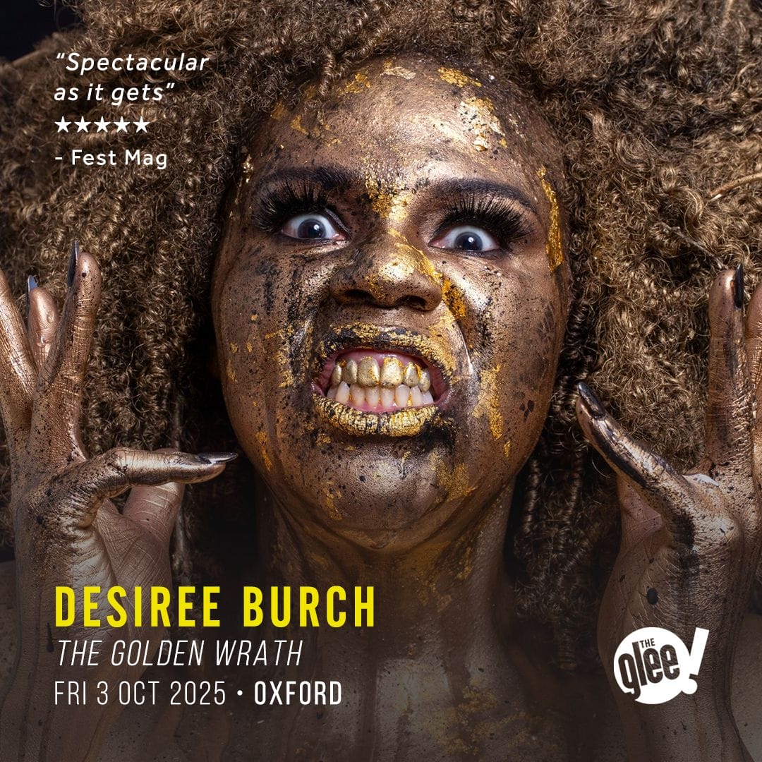Desiree Burch - live comedy at The Glee Club Oxford